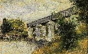 Claude Monet The Railway Bridge at Argenteuil oil